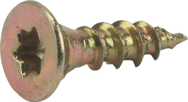 Vis pour aggloméré 3,5x16mm TX15 tête fraisée, acier Kramp - 200 pièces