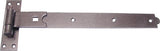 KRAMP Gerade Bandscharniersatz 600 mm 24" Schwarz - 2 Stück TO8296F