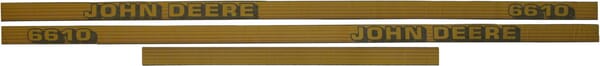 KRAMP Aufkleberset "John Deere 6610" TR6610JD
