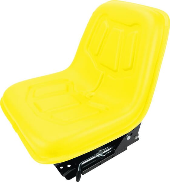 KRAMP Sitz, mechanisch gefedert, gelb, PVC TS49400GP