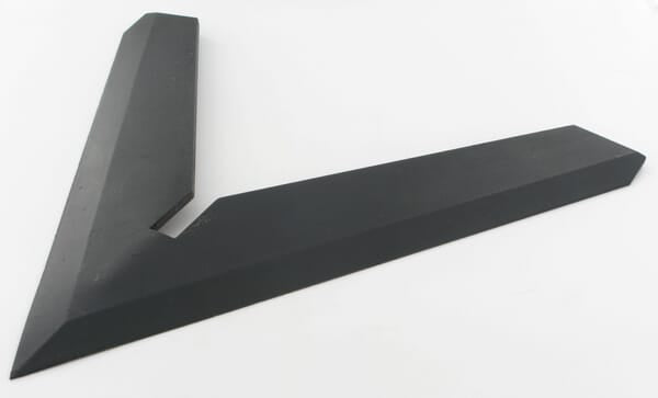 Chopping share without handle 280 mm Hardox material